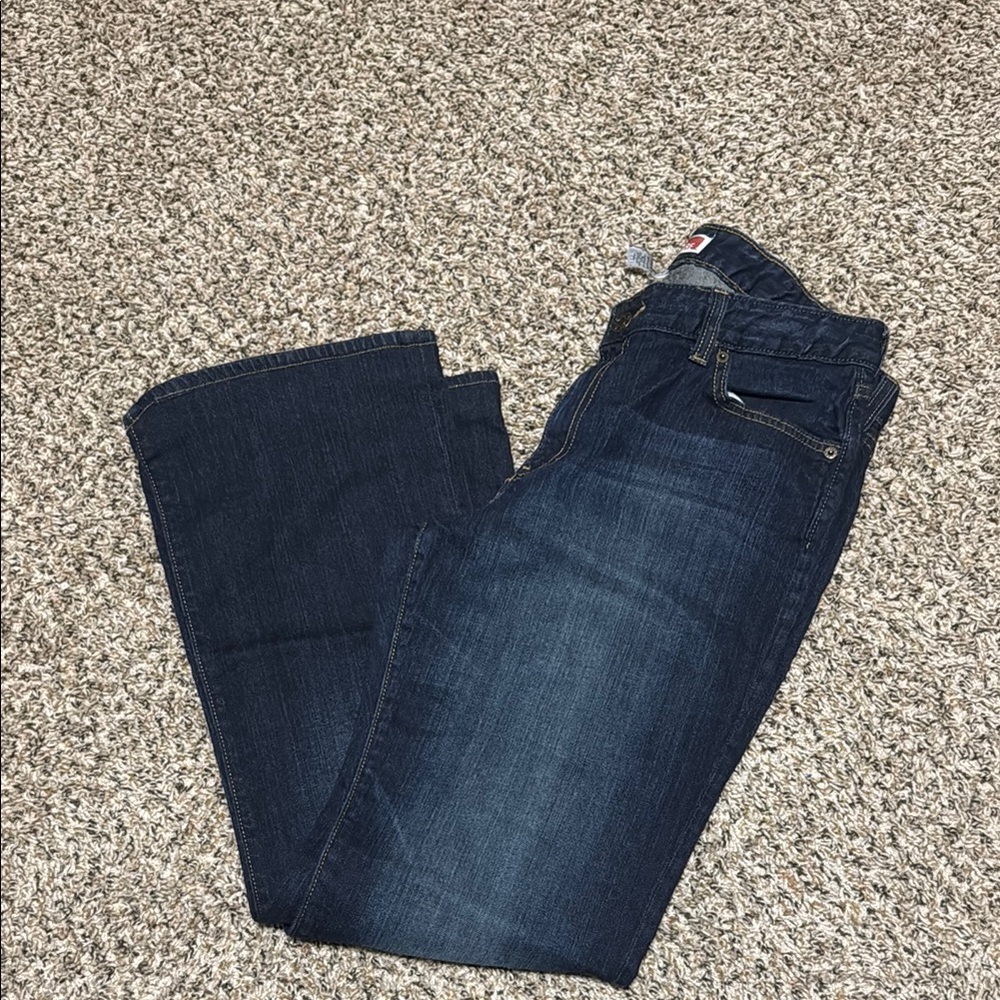 GAP Women's Dark Indigo Flare Jeans